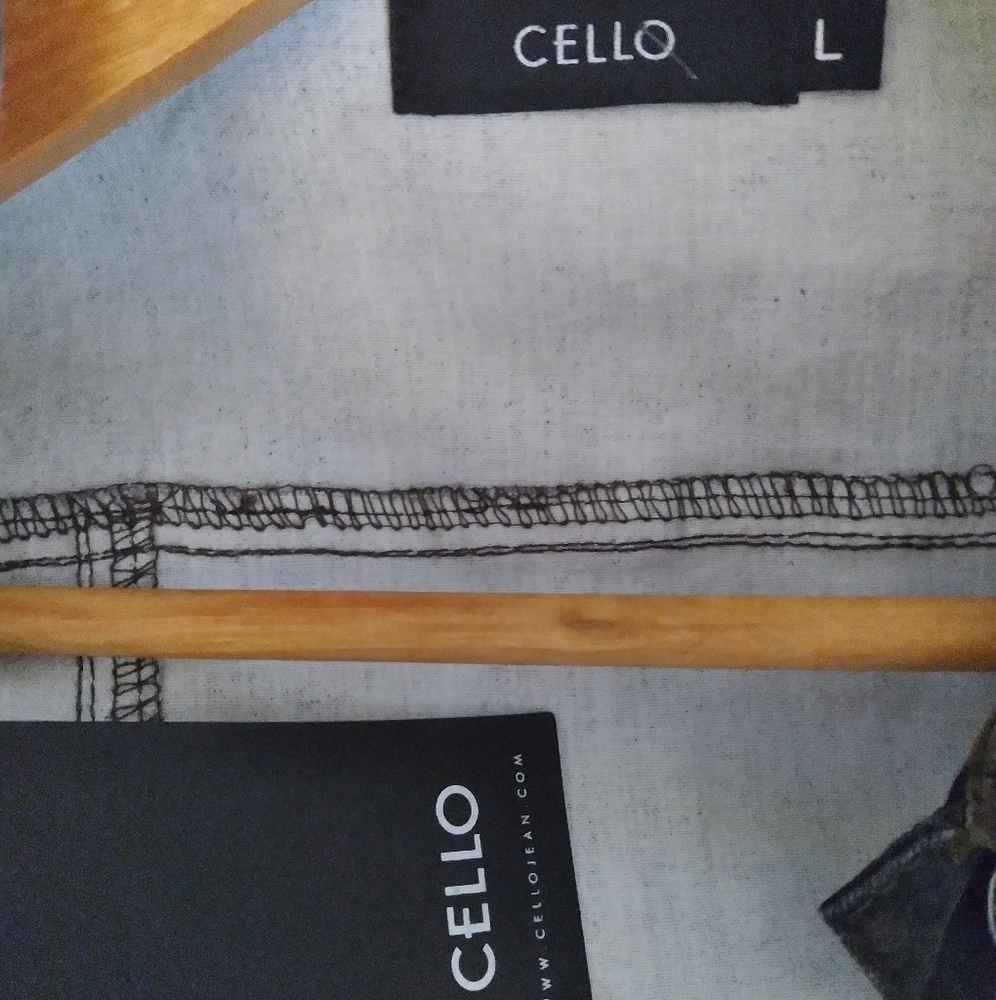 Cello Camo Denim Jacket - Picture 4 of 6